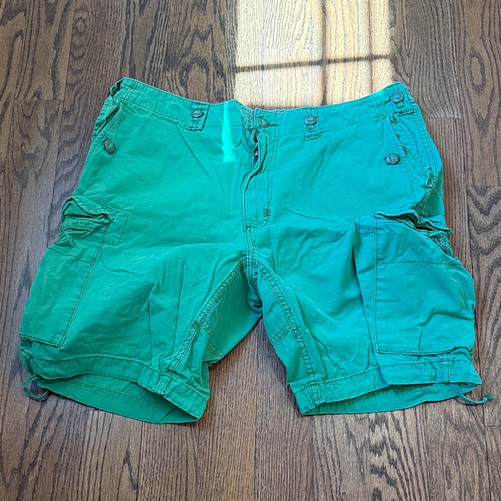 Polo by Ralph Lauren Bright Green Cargo Shorts